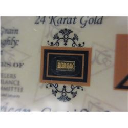 2 x .9999 Fine Gold USA Mint Bullion Bars