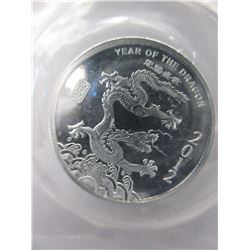 Rare .999 Fine Silver "Year of the Dragon" Round