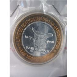 Sam's Town Casino $10 Gaming Token