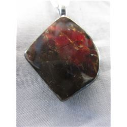 Canadian Free Form Ammolite Necklace