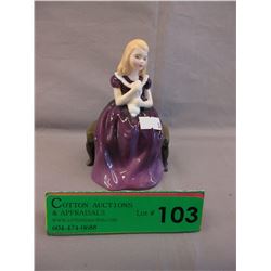 Royal Doulton hand painted figurine - "Affection"
