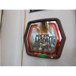 Molson Lite wall mirror