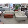 Image 1 : Leather sofa & loveseat