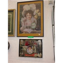 Coca-Cola print & wall mirror