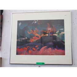 Framed Paul Gauguin print