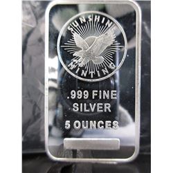 5 Troy Ounce 2015 Sunshine Minting