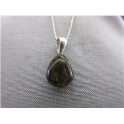 Canadian Free-form Ammolite Necklace