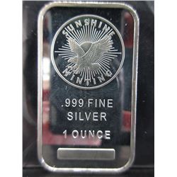 Sunshine Minting Silver Bar