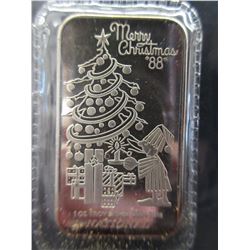 Merry Christmas '88 Silver Bar