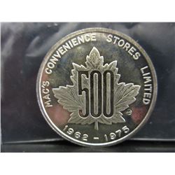 MACS Convenience Store Anniversary Silver Round