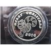 Image 1 : 2014 Merry Christmas Silver Art Round