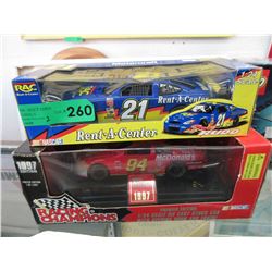 2 Scale model "Nascar" models