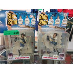 2 Hanson Brothers Slap Shot figurines