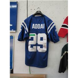 Used Addai NFL jersey