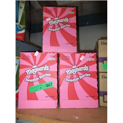 5 Cases of Maynards Swedish Berry candy