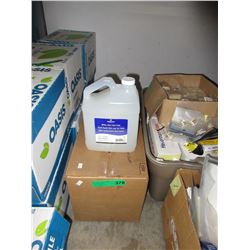 4 x 1 Gallon jugs of white lotion hand soap