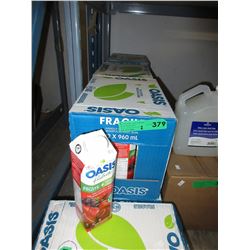 2 Cases of Oasis "Deliciously Red" juice