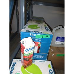 2 Cases of Oasis "Deliciously Red" juice