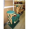 Image 1 : Carpeted cat tree - used
