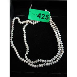 30" Freshwater pearl necklace