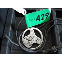 Pewter Orca pendant
