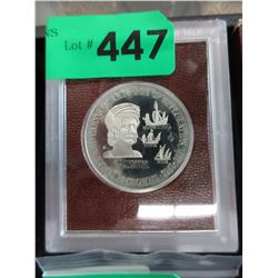 1975 Turks & Caicos 20 Crown coin