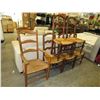 Image 1 : 6 Vintage chairs