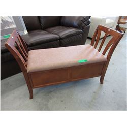 Used storage bench
