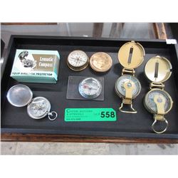 Selection of used compasses