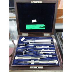 Vintage precision drafting tools & rulers