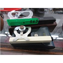 2 Vintage Percent & Degree Clinometers