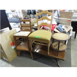 5 Pieces of used furniture