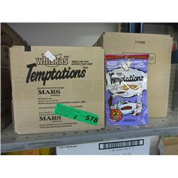 3 Cases of Whiskas "Temptations" cat treats