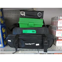 Used handycam & transistor radio