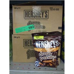 2 Cases of Hershey's Almond & Toffee drops