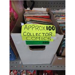 100 Assorted comic books