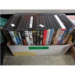 25 Used DVDs