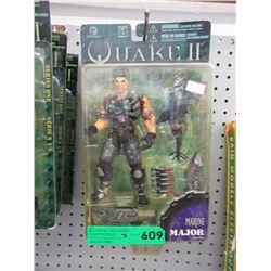 2 Quake II & 1 Blade figurines