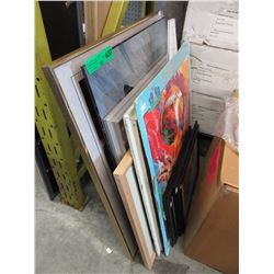 10 Pictures - some framed