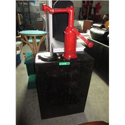 Vintage 1970's Esso oil pump