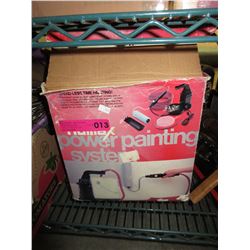 Used power paint sprayer