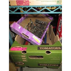 Used wrenches & drill bits
