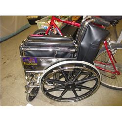 Used folding wheelchair