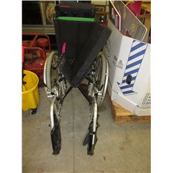 Used folding wheelchair