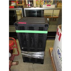 Plastic shelving unit - unassembled