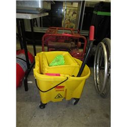 Industrial mop bucket - used
