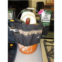 Used tool bucket & contents