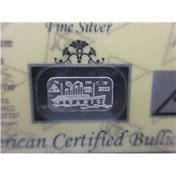 3 x .999 Fine Silver "Titanic" Commemorative bars