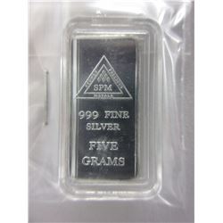 .999 Fine Silver "Sydney Mint" round - 5 grams