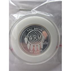 .999 Fine Silver "Wild Rose Medallions" round